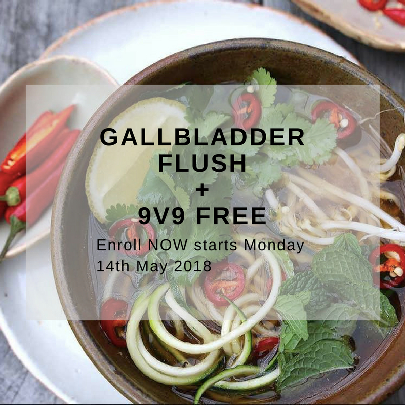 Gallbladder flush + 9v9 Free