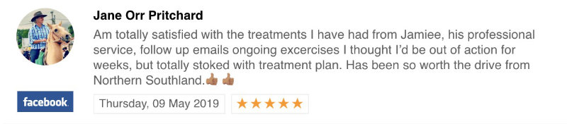 Jamie Butcher Osteopath Queenstown Review Facebook