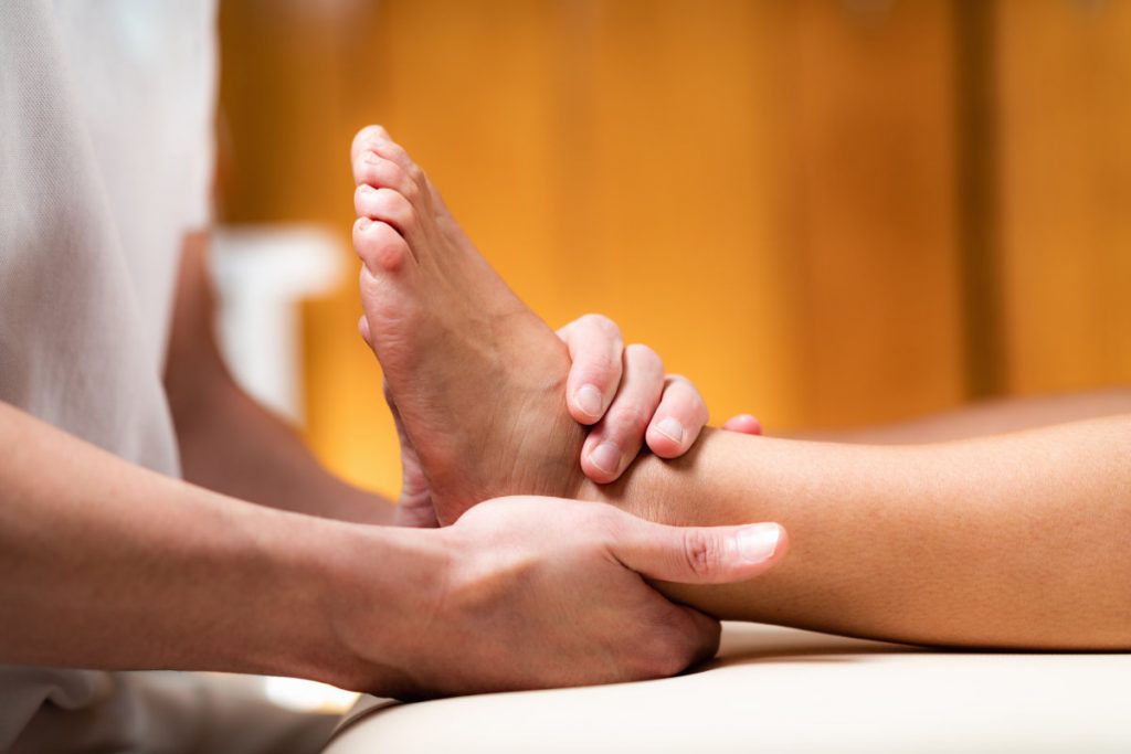 Leg Pain Osteopathy Treatment.